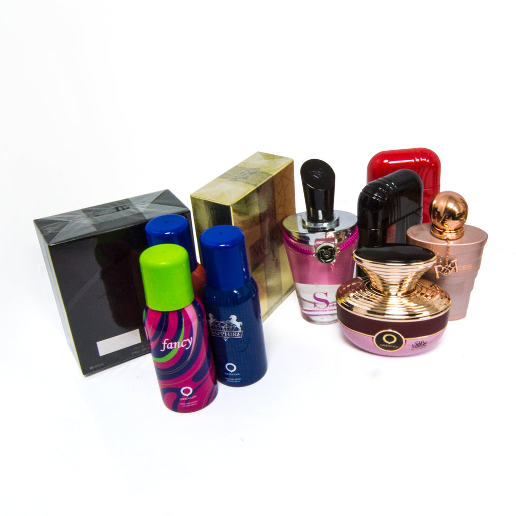 HIS and HERS Fragrance Selection Gift Basket 04