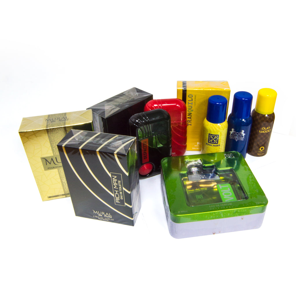 Fragrance Selection Gift Basket for HIM