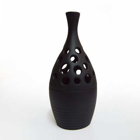Modern Bottle Bukhoor Burner H7504 Black - Orientica